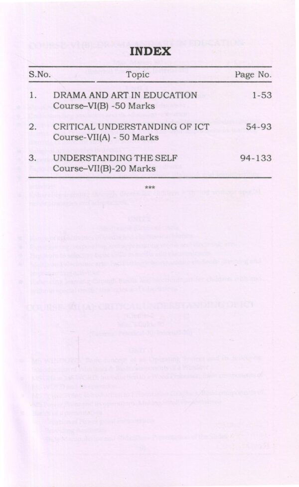 Drama and Art in Education, Critical Understanding of ICT, Understanding the Self - Image 2