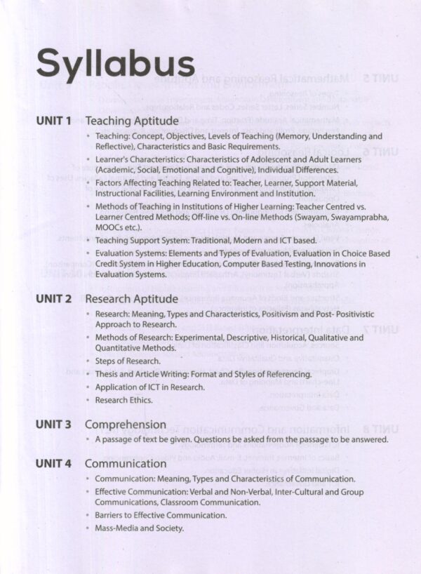 NTA UGC NET/JRF/SET Teaching and Research Aptitude - Image 4