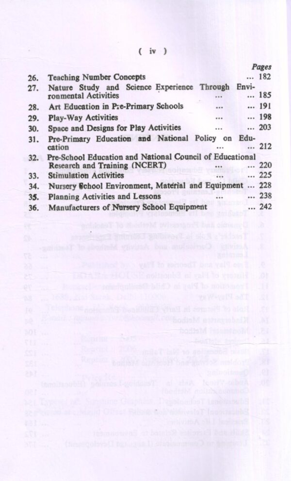 Methods and Materials of Nursery Education - Image 3