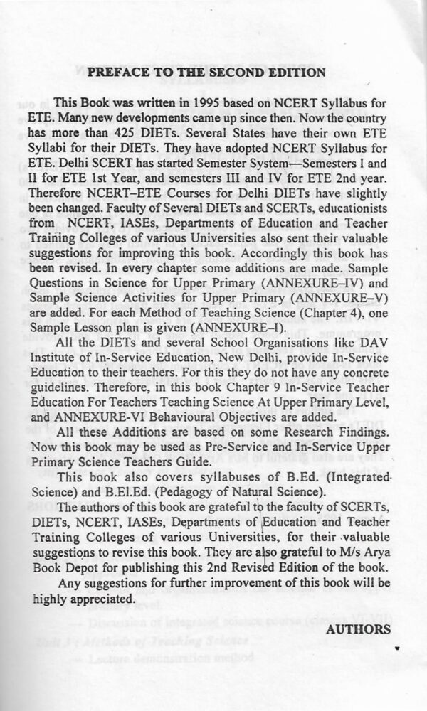 Teaching Of Science At Elementary Level - Image 2