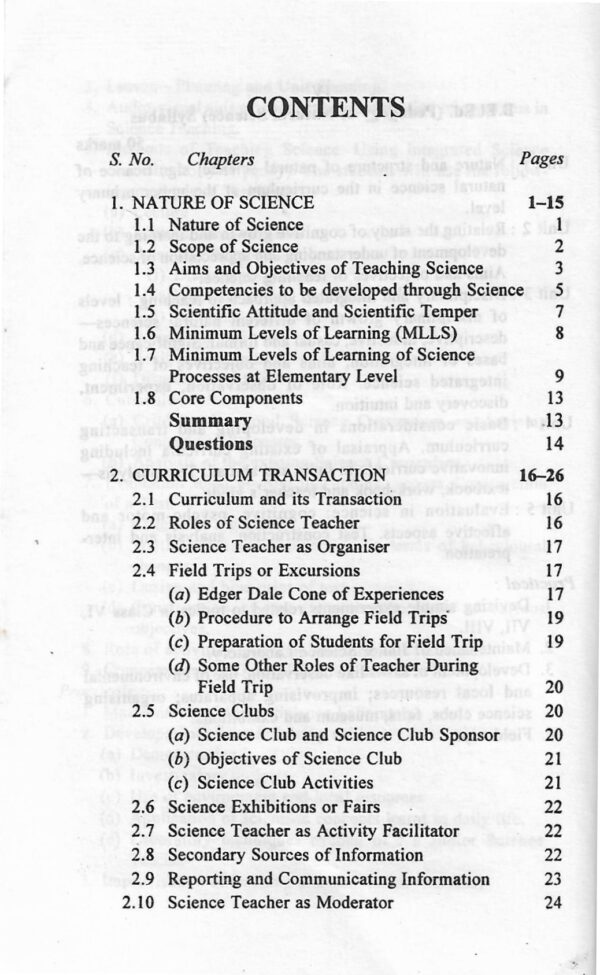 Teaching Of Science At Elementary Level - Image 9