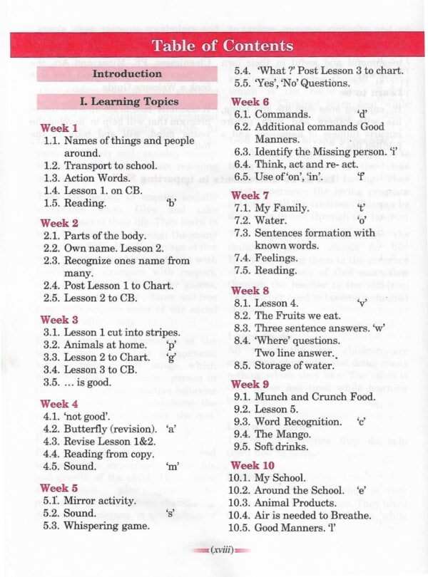 Learning A Joyful Experience A Daily Manual for Pre School Teachers and Parents (Volume-1) - Image 11