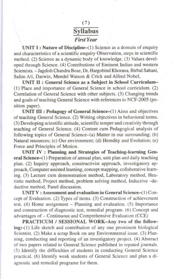 Pegagogy Of General Science - Image 11