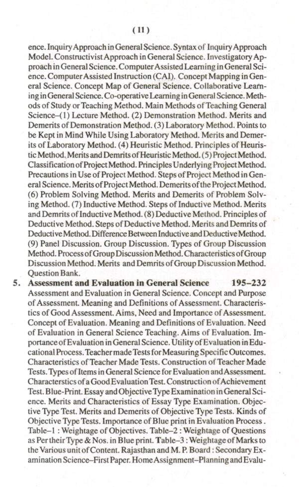 Pegagogy Of General Science - Image 7