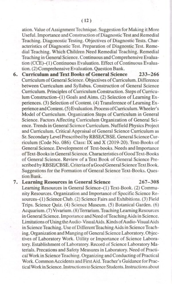 Pegagogy Of General Science - Image 6