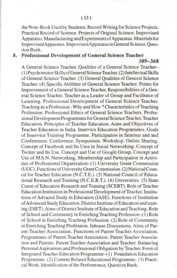 Pegagogy Of General Science - Image 5
