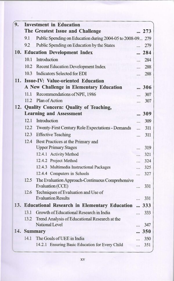 Moving Towards universalisation Of Elementary Education (UEE) Issues And Challenges - Image 11