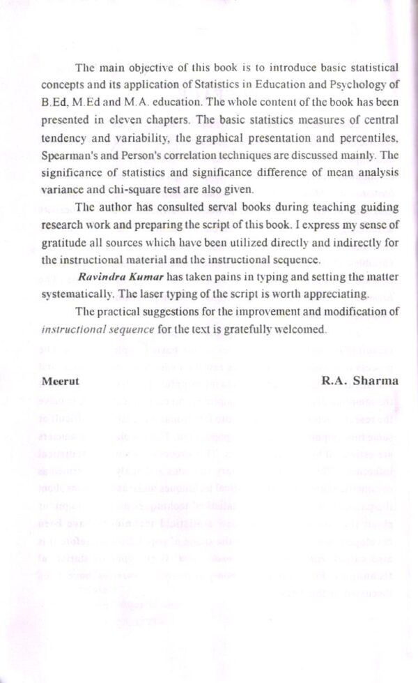 Elementary Statistics In Education And Psychology - Image 4