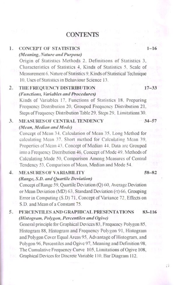 Elementary Statistics In Education And Psychology - Image 3