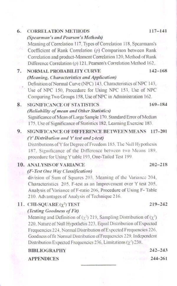 Elementary Statistics In Education And Psychology - Image 2