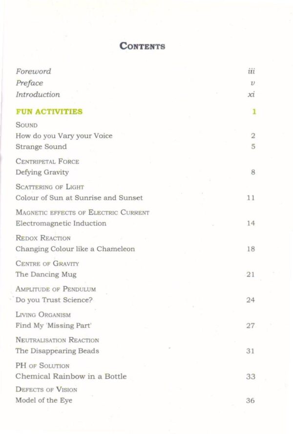 Handbook On Understanding Science Through Activities, Games, Toys And Art Forms - Image 5